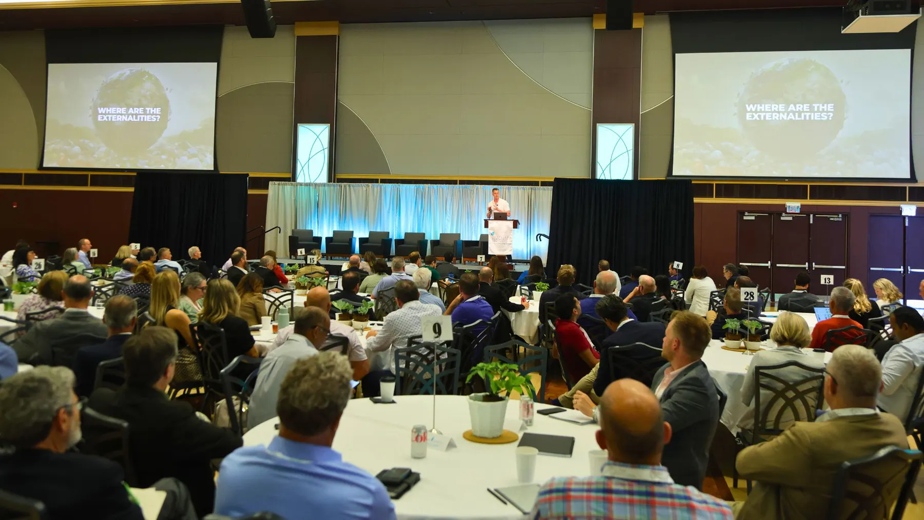 Jesse Henry delivering the Bigger Than Carbon keynote