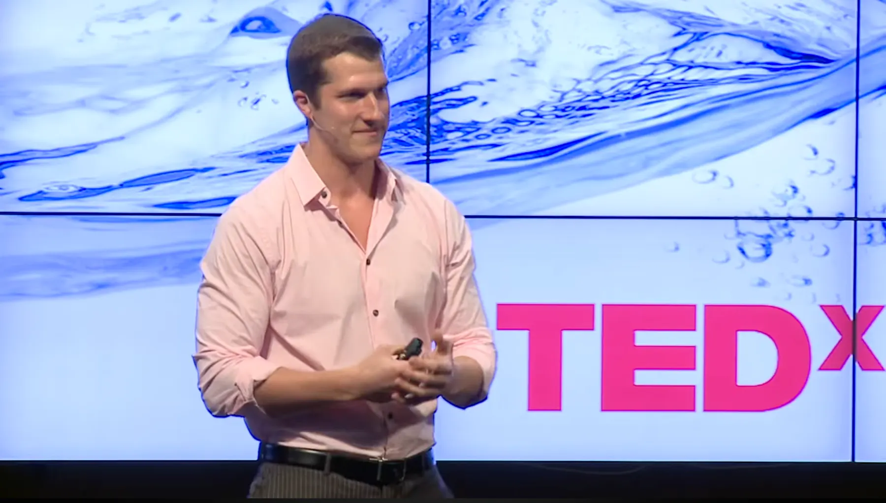 Jesse Henry speaking at TEDxFSU